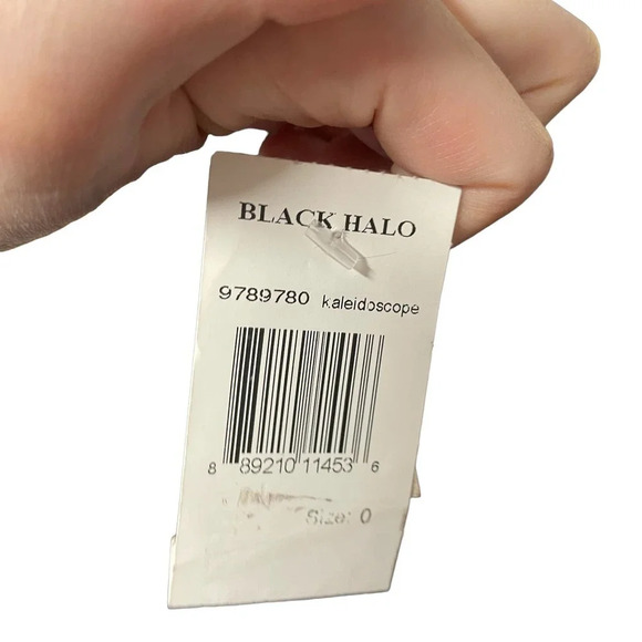 Black Halo Hepburn Off-the-shoulder Sheath Dress In Kaleidoscope Size‎ 0 - Picture 12 of 14